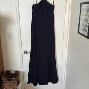 Amsale navy bridesmaid dress, worn once, size 12